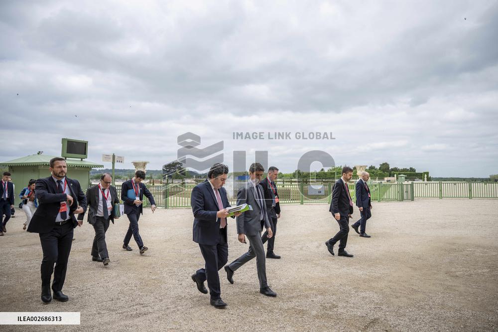 Gabriel Attal At Choose France Summit - Versailles