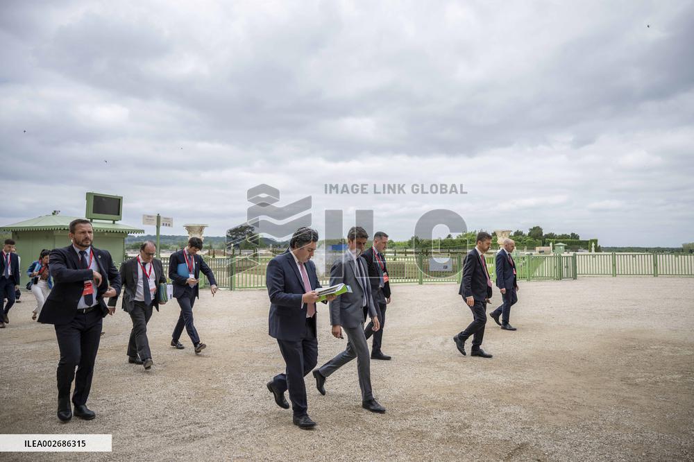 Gabriel Attal At Choose France Summit - Versailles