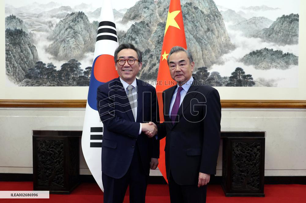 CHINA-BEIJING-WANG YI-ROK-FM-TALKS (CN)
