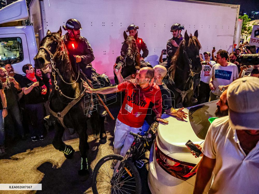Release The Hostages Protest - Tel Aviv
