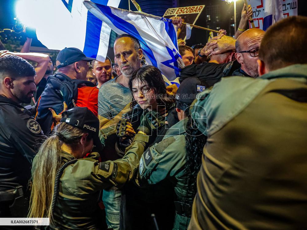 Release The Hostages Protest - Tel Aviv