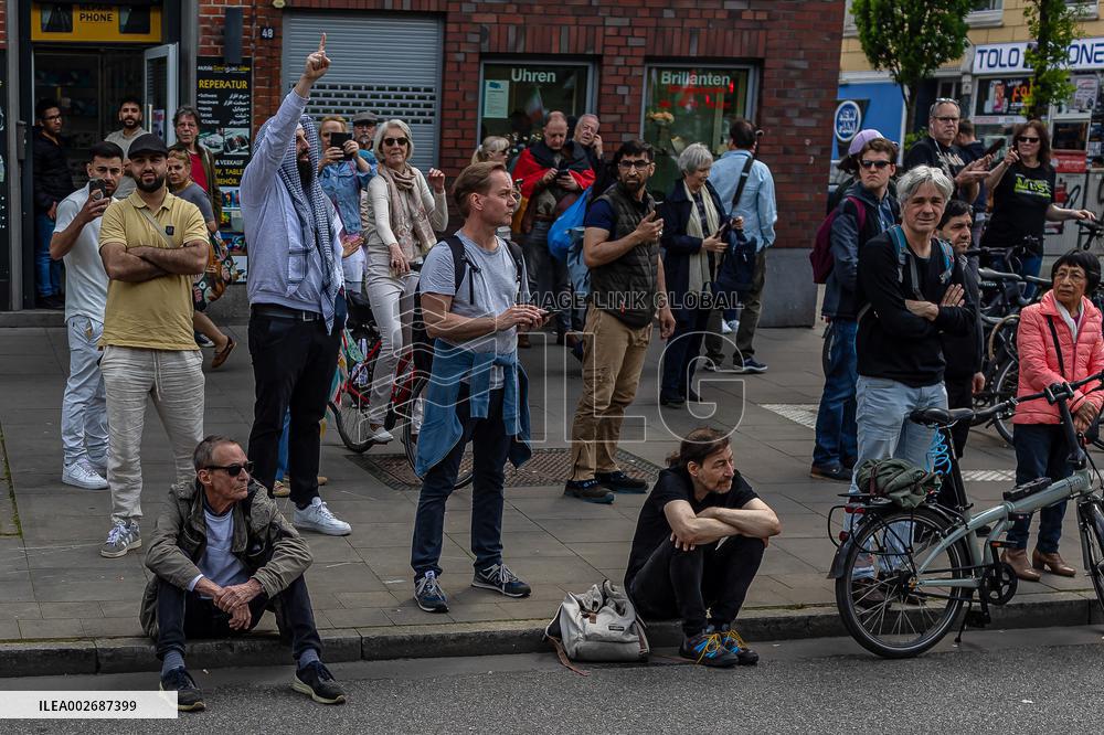 Pro-Israel Protest - Hamburg