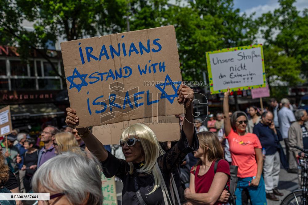 Pro-Israel Protest - Hamburg