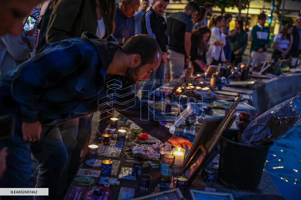 Release The Hostages Protest - Tel Aviv