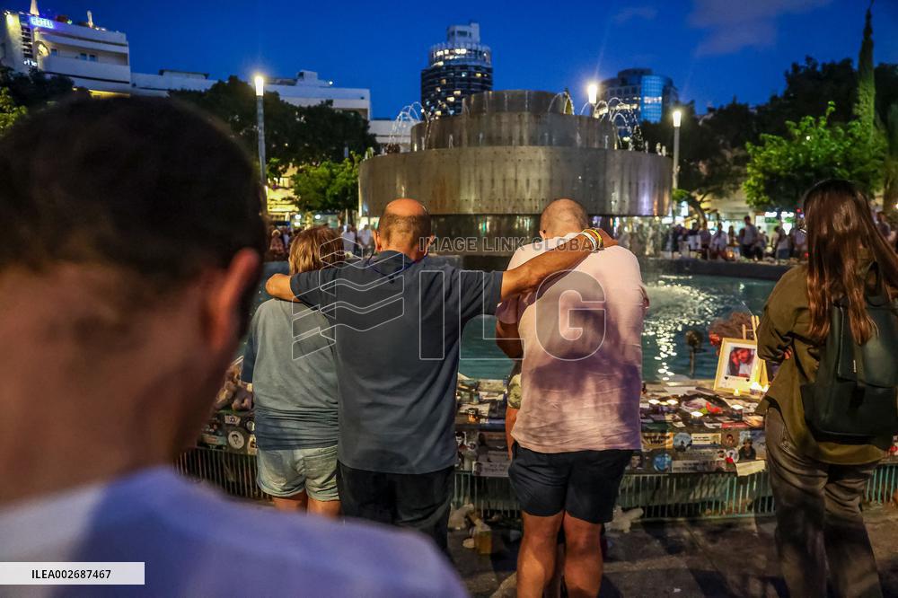 Release The Hostages Protest - Tel Aviv