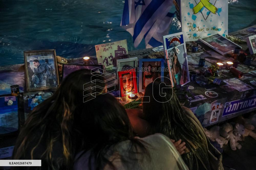 Release The Hostages Protest - Tel Aviv