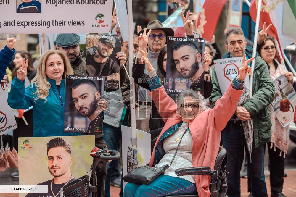 Protest In Support Of Toomaj Salehi - Washington