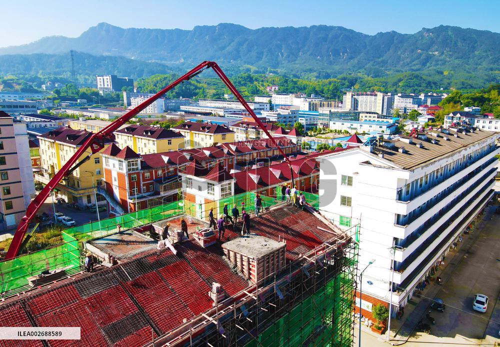 A Resettlement Area Construction Site in Anqing