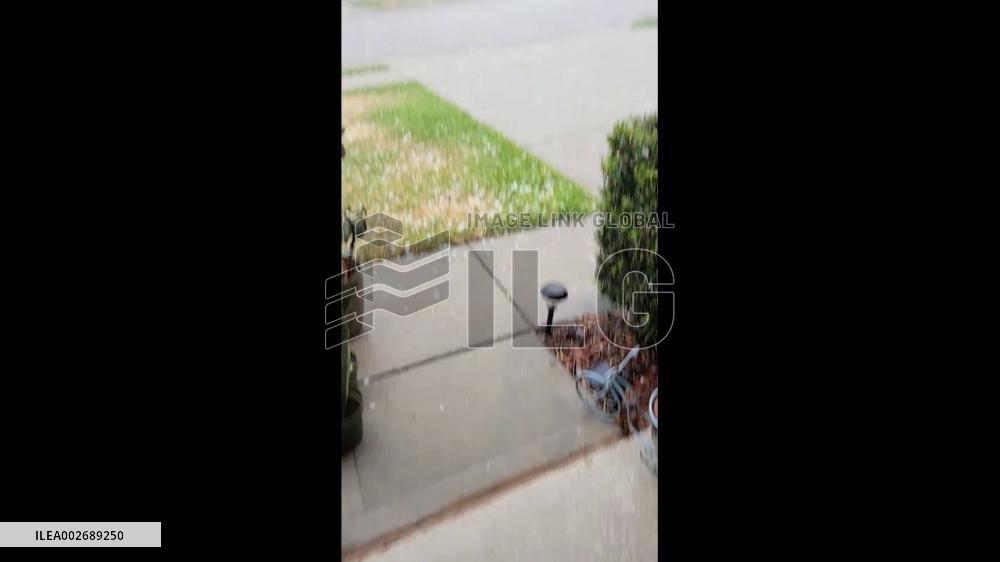 US: Thunderstorms Batter Central Florida With Gusty Winds And Large Hail