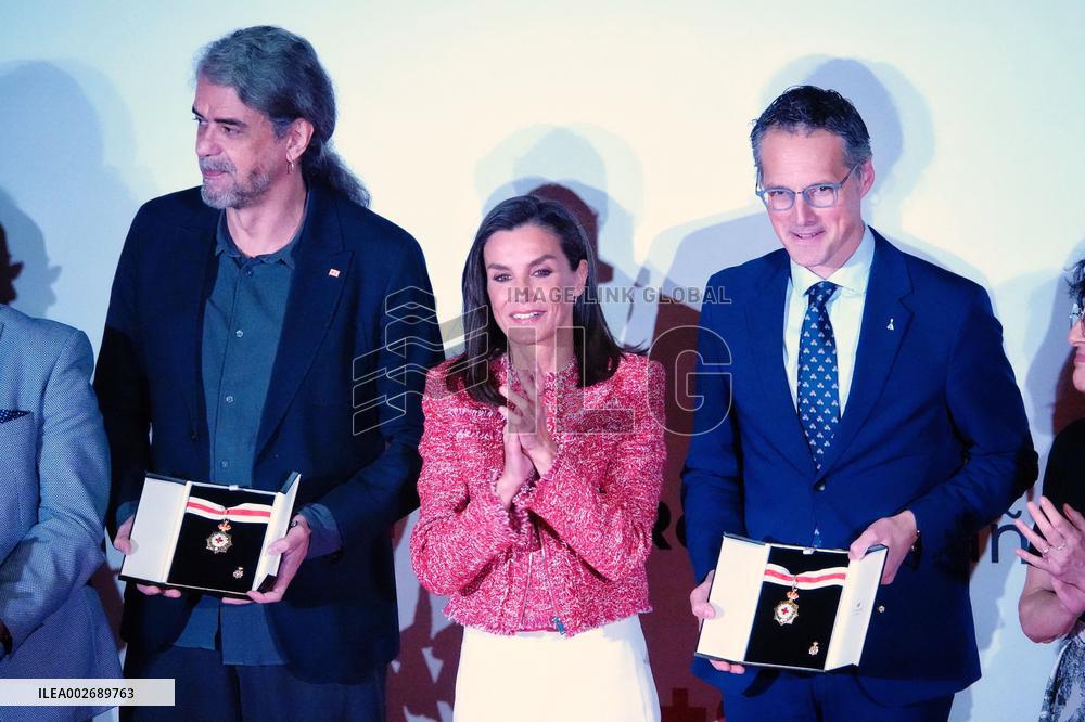 Queen Letizia at a Commemorative event - Asturias