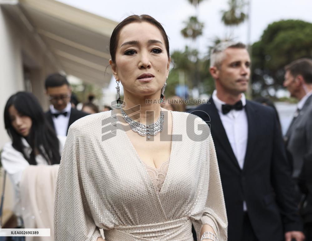 Cannes - Gong Li At The Martinez