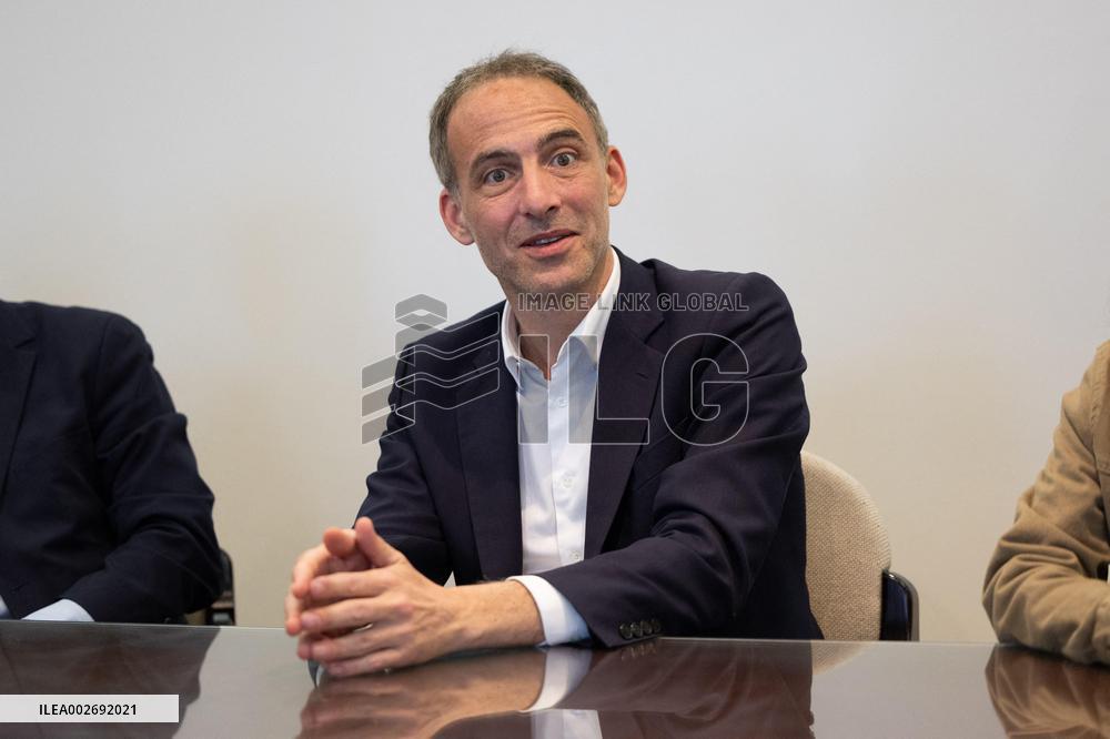 Raphael Glucksmann Meeting - Camon