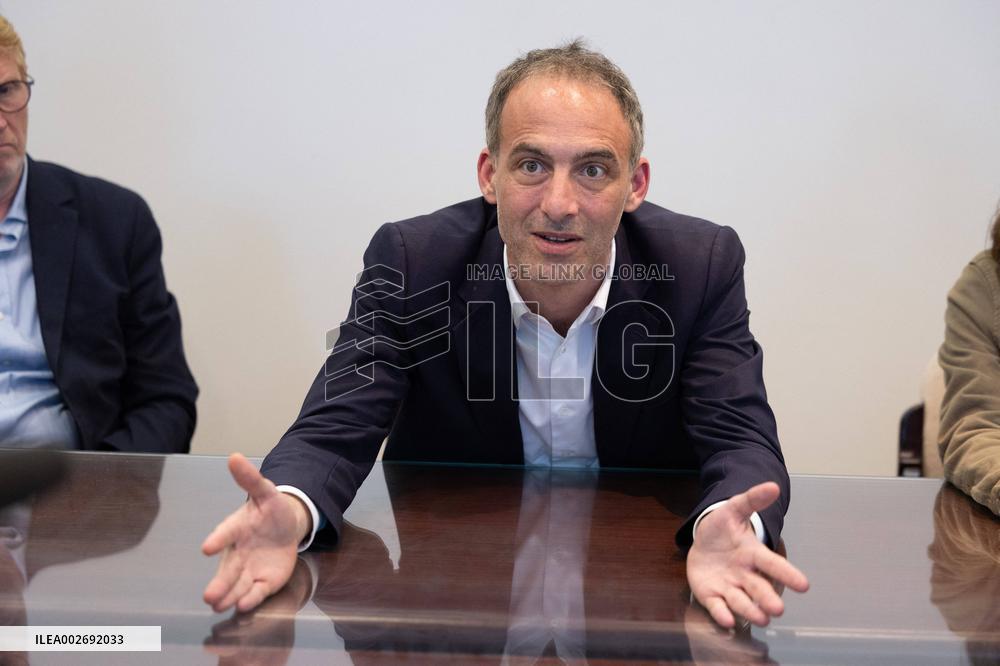 Raphael Glucksmann Meeting - Camon