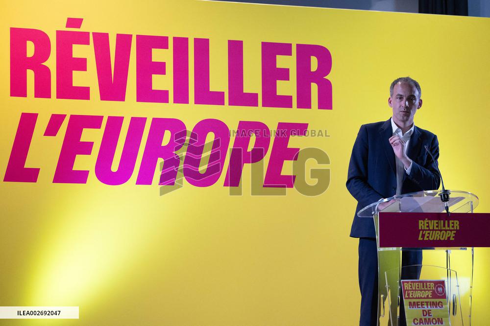 Raphael Glucksmann Meeting - Camon