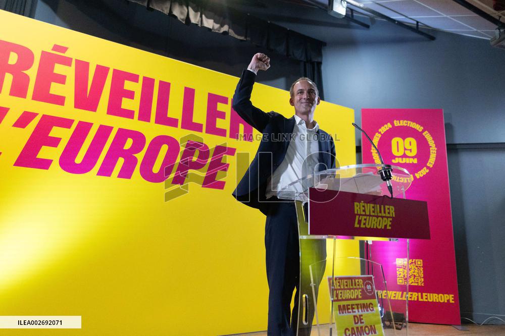 Raphael Glucksmann Meeting - Camon