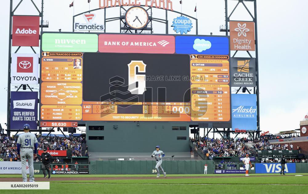 Baseball: Dodgers vs. Giants