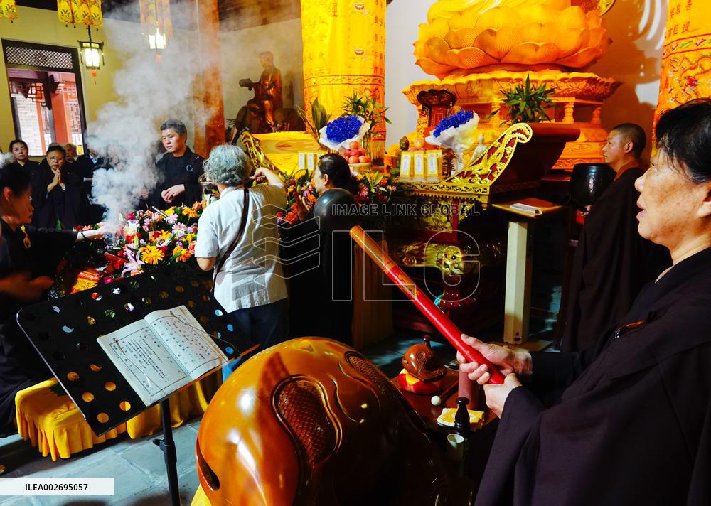 Buddha's birthday Celebration in Yichang