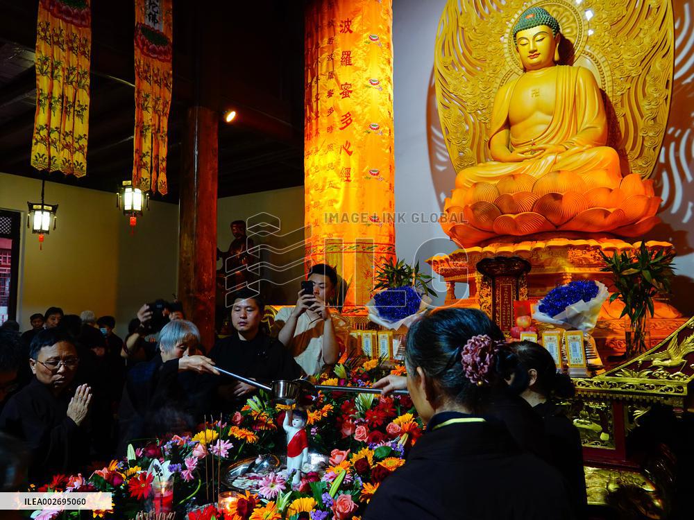 Buddha's birthday Celebration in Yichang
