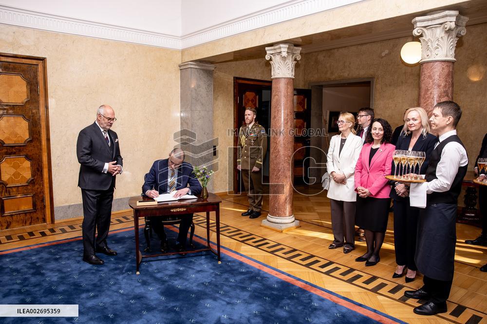 State visit of the president of Iceland Guðni Thorlacius Jóhannesson