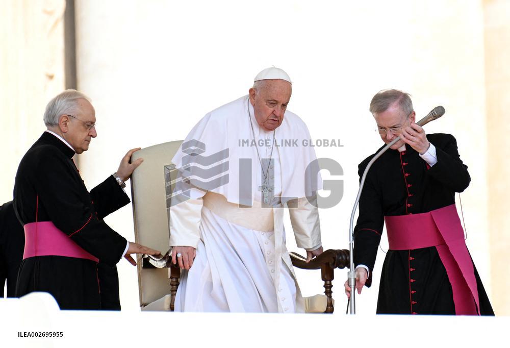 Pope Francis Leads The General Audience - Vatican