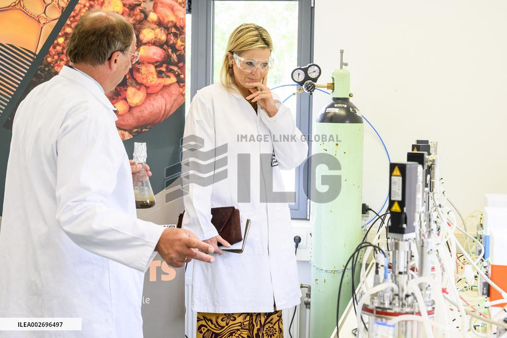 Queen Maxima Visits Foodvalley Wageningen - The Netherlands