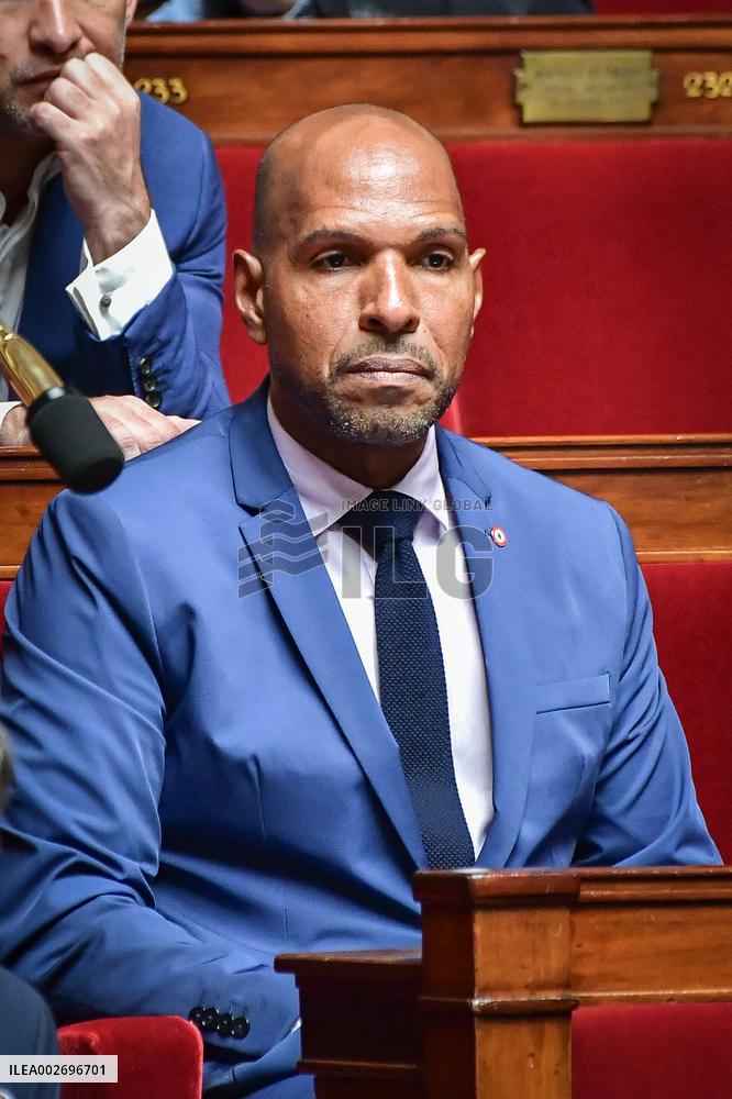 Questions to the government at the National Assembly in Paris FA