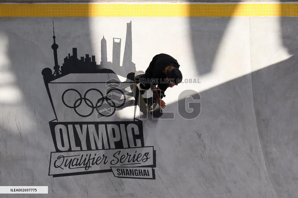 (SP)CHINA-SHANGHAI-OLYMPIC QUALIFIER SERIES-PREPARATION (CN)