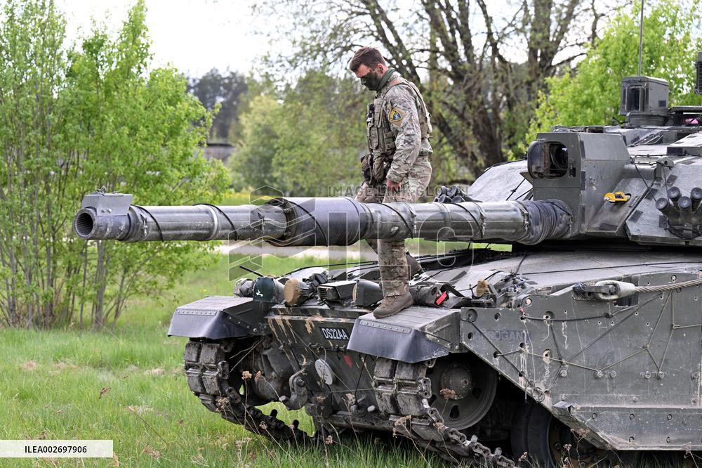 Spring Storm joint military exercise Pärnu, Estonia