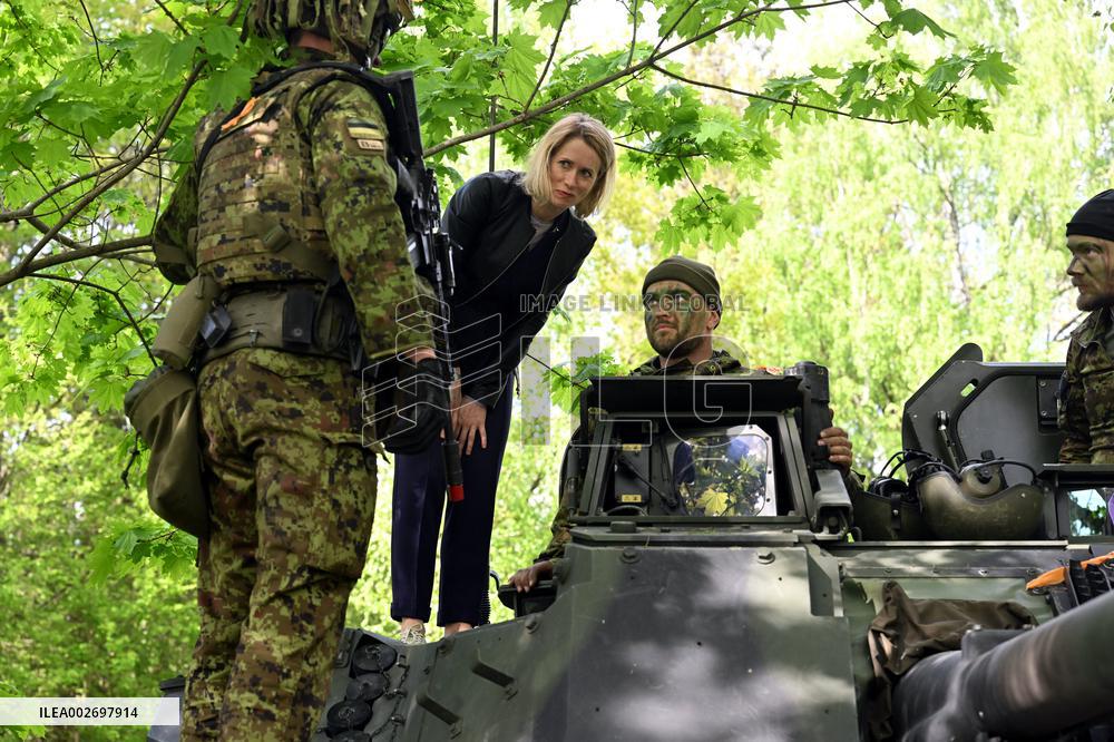 Spring Storm joint military exercise Pärnu, Estonia