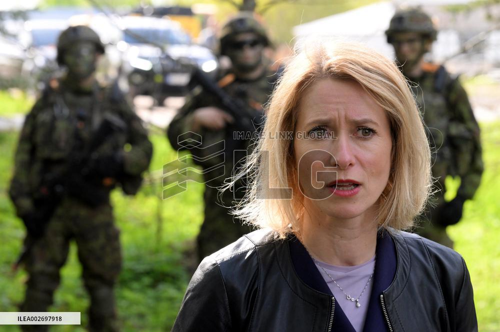 Spring Storm joint military exercise Pärnu, Estonia