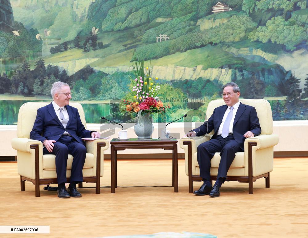 CHINA-BEIJING-LI QIANG-CBBC-DELEGATION-MEETING (CN)