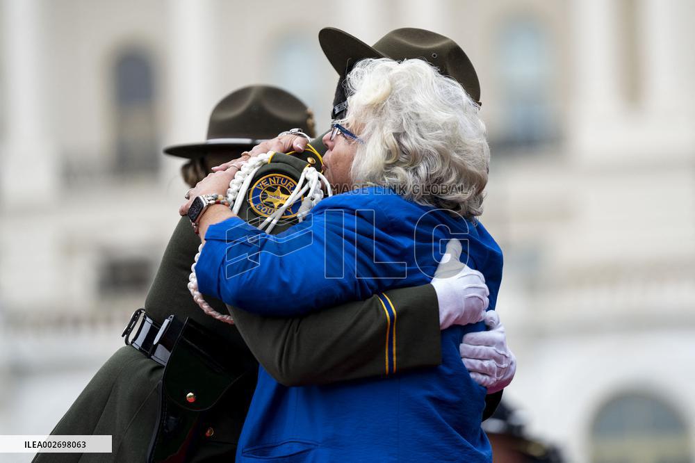 President Biden attends National Peace Officers’ Memorial Service in DC