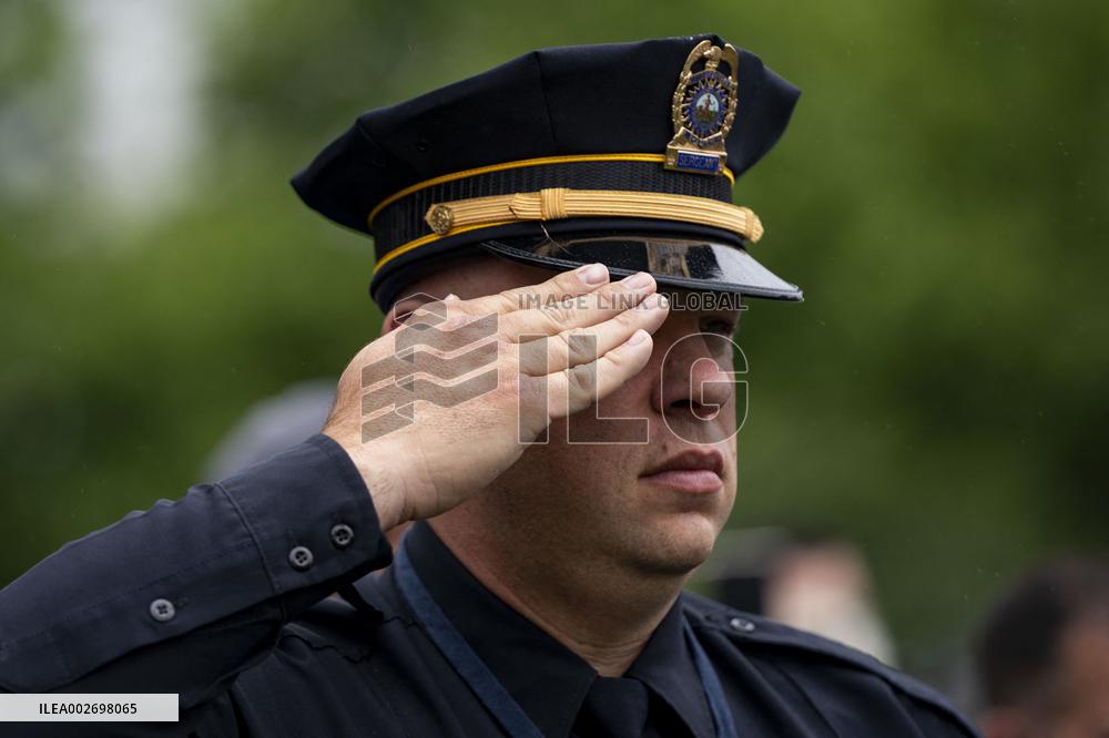 President Biden attends National Peace Officers’ Memorial Service in DC
