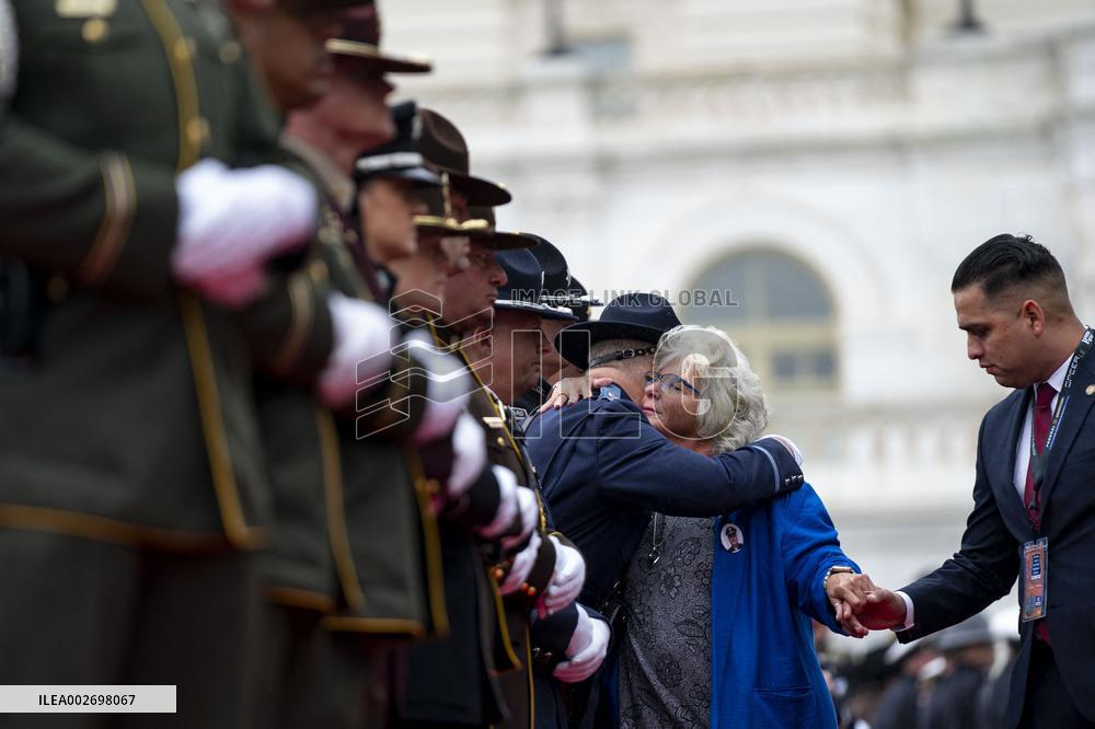 President Biden attends National Peace Officers’ Memorial Service in DC