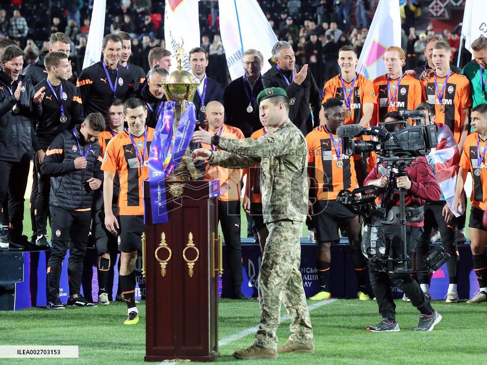 Shakhtar Donetsk win Ukrainian Cup for 14th time