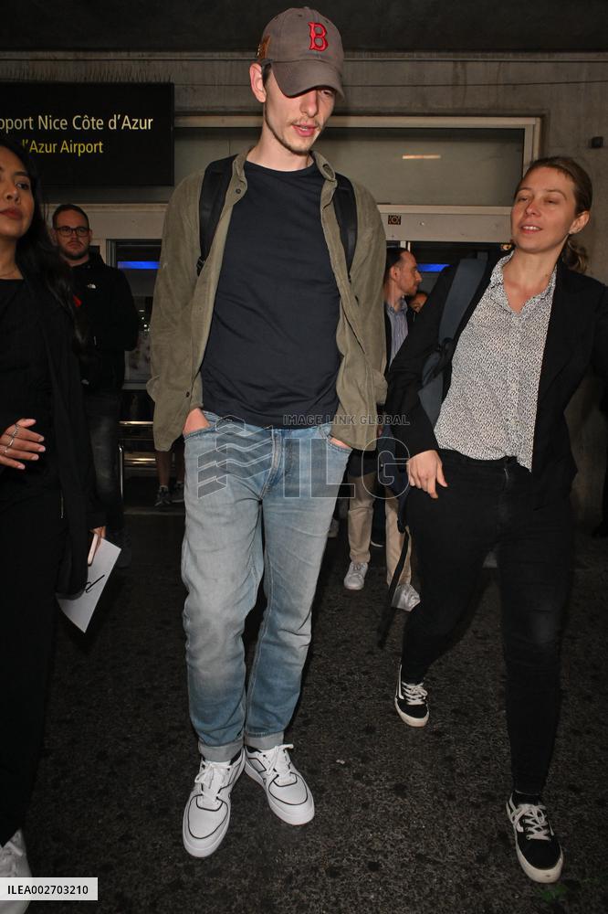 Cannes 2024 Celebs At Nice Airport
