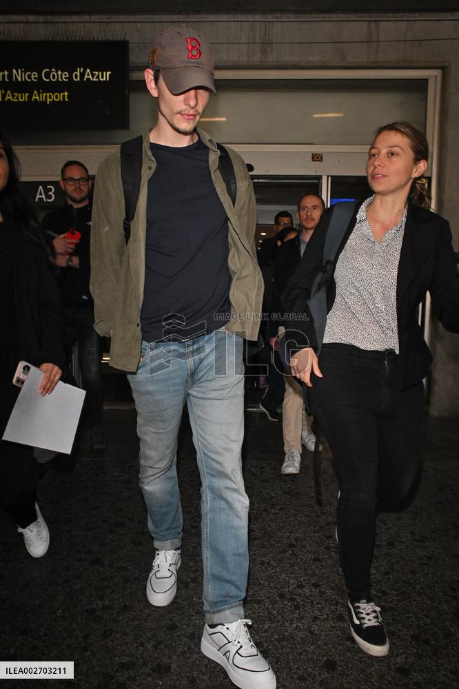 Cannes 2024 Celebs At Nice Airport