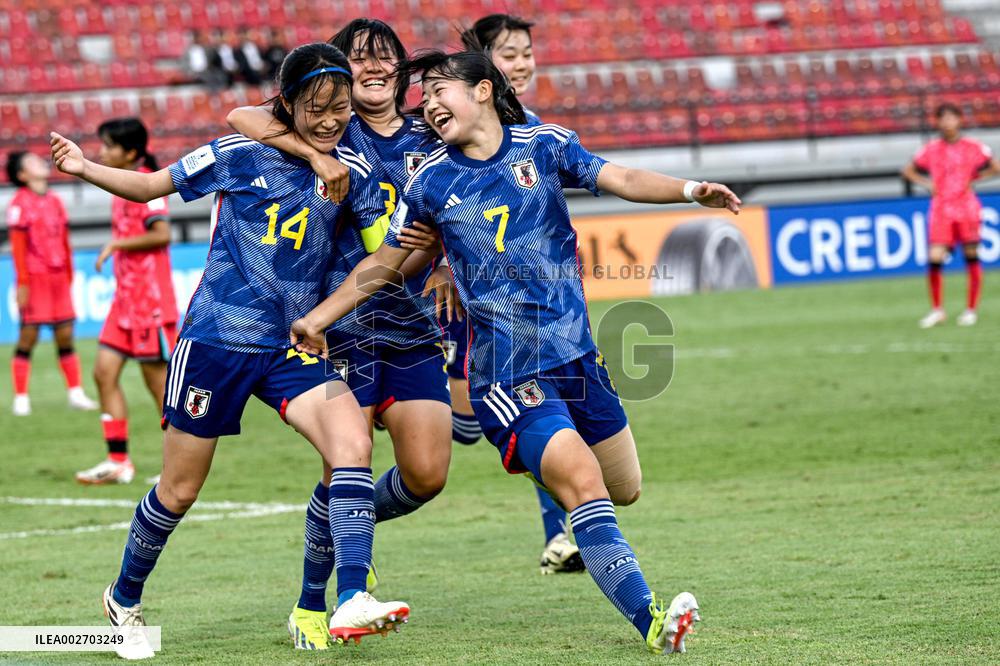 (SP)INDONESIA-BALI-AFC U17 WOMEN'S ASIAN CUP-SEMIFINAL-JPN VS KOR