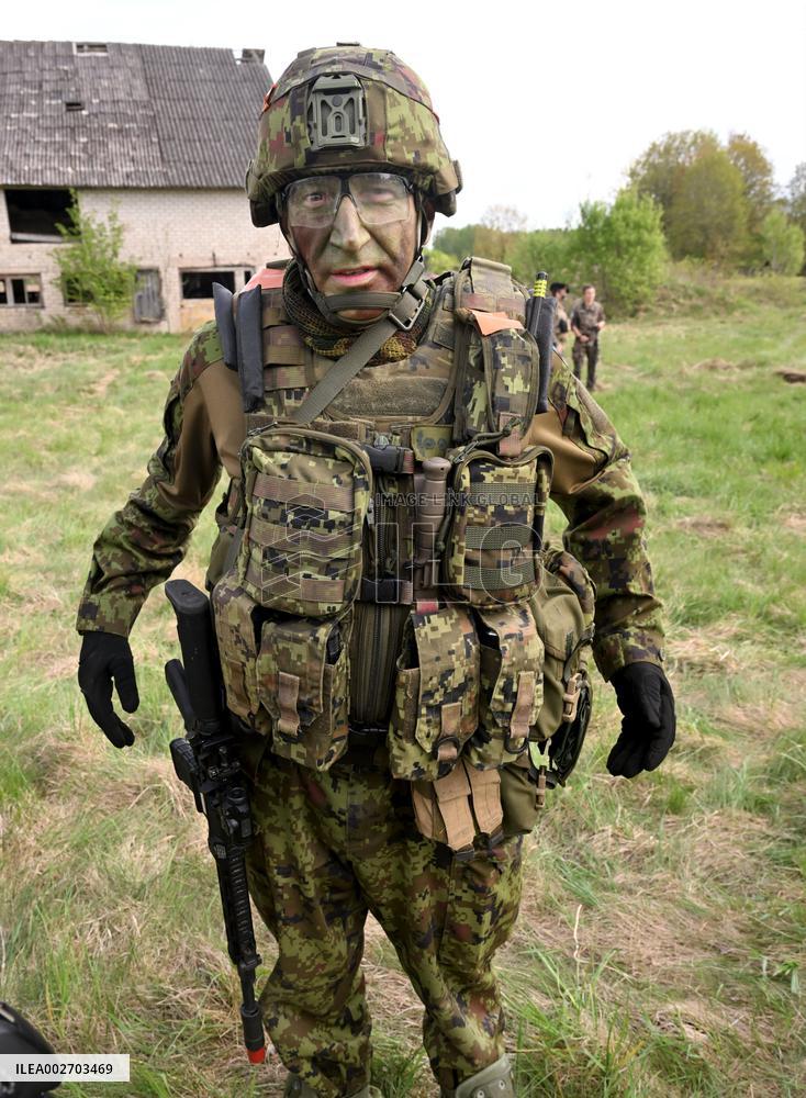 Spring Storm joint military exercise Pärnu, Estonia