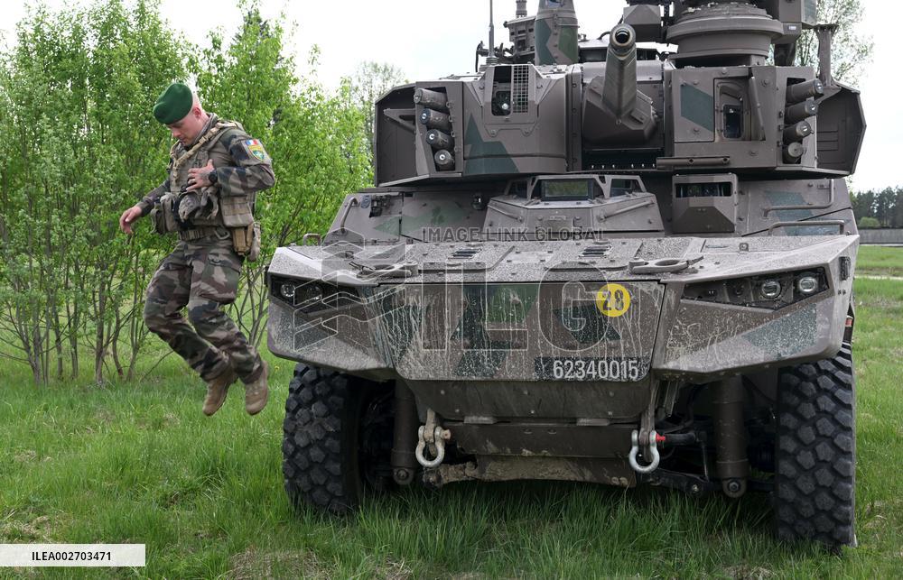 Spring Storm joint military exercise Pärnu, Estonia