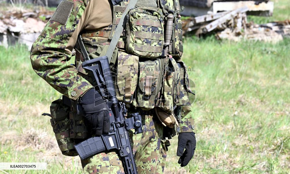 Spring Storm joint military exercise Pärnu, Estonia