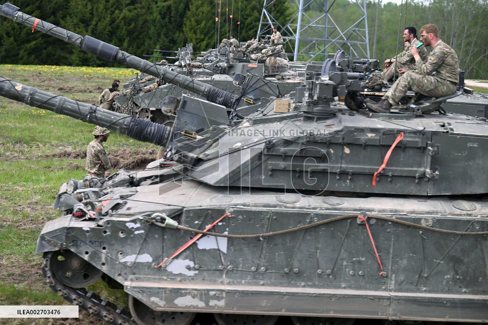 Spring Storm joint military exercise Pärnu, Estonia