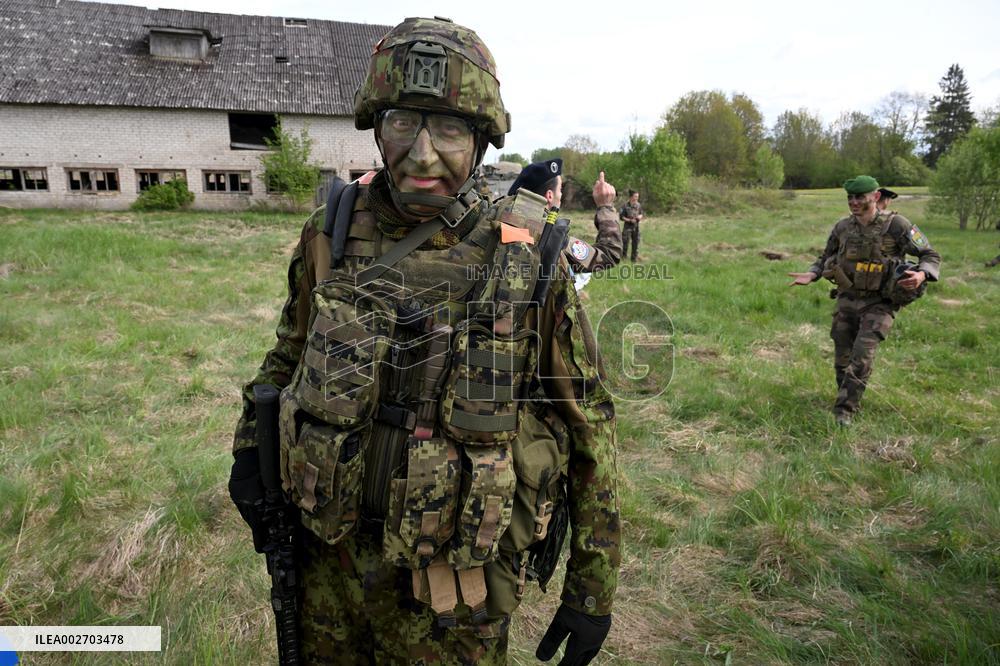 Spring Storm joint military exercise Pärnu, Estonia