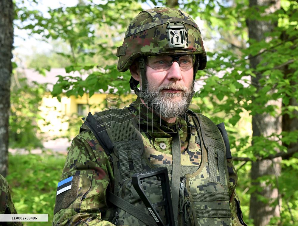 Spring Storm joint military exercise Pärnu, Estonia