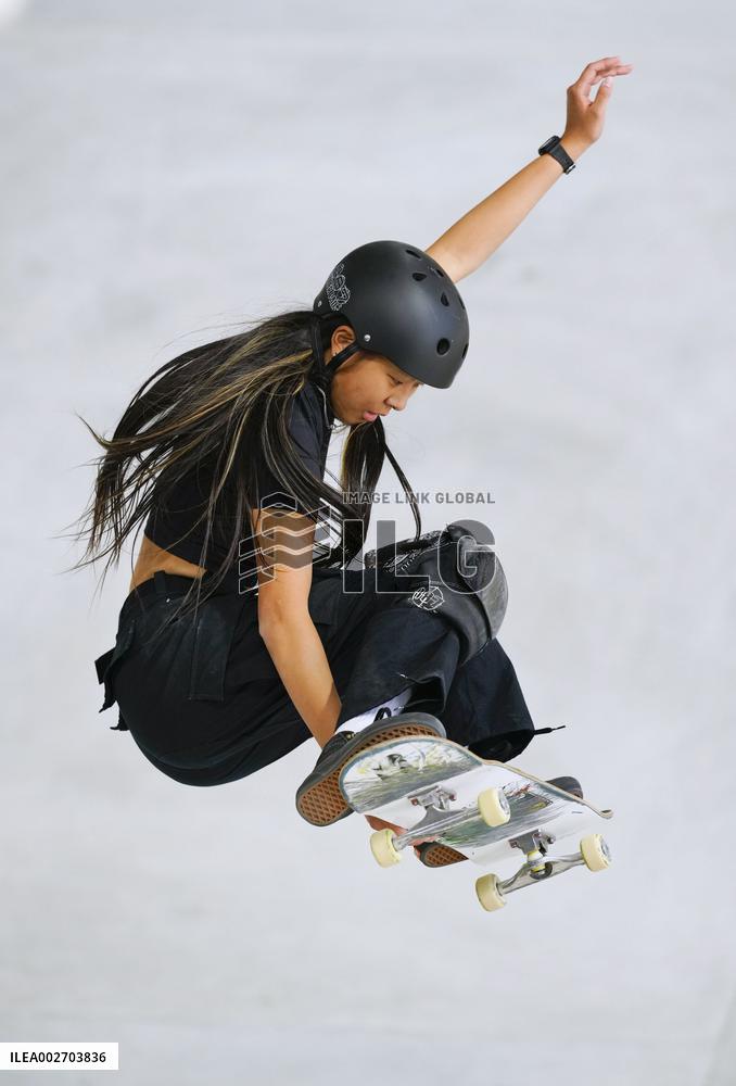 Skateboarding: Qualifying meet for Paris Olympics