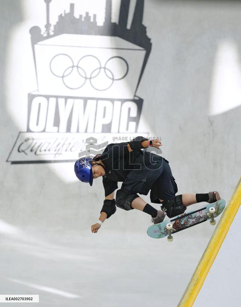 Skateboarding: Qualifying meet for Paris Olympics