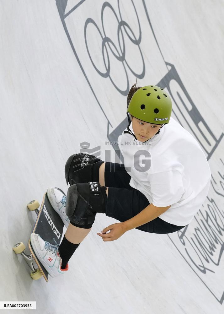 Skateboarding: Qualifying meet for Paris Olympics