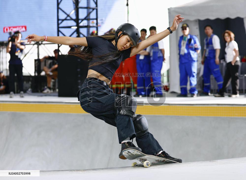Skateboarding: Qualifying meet for Paris Olympics