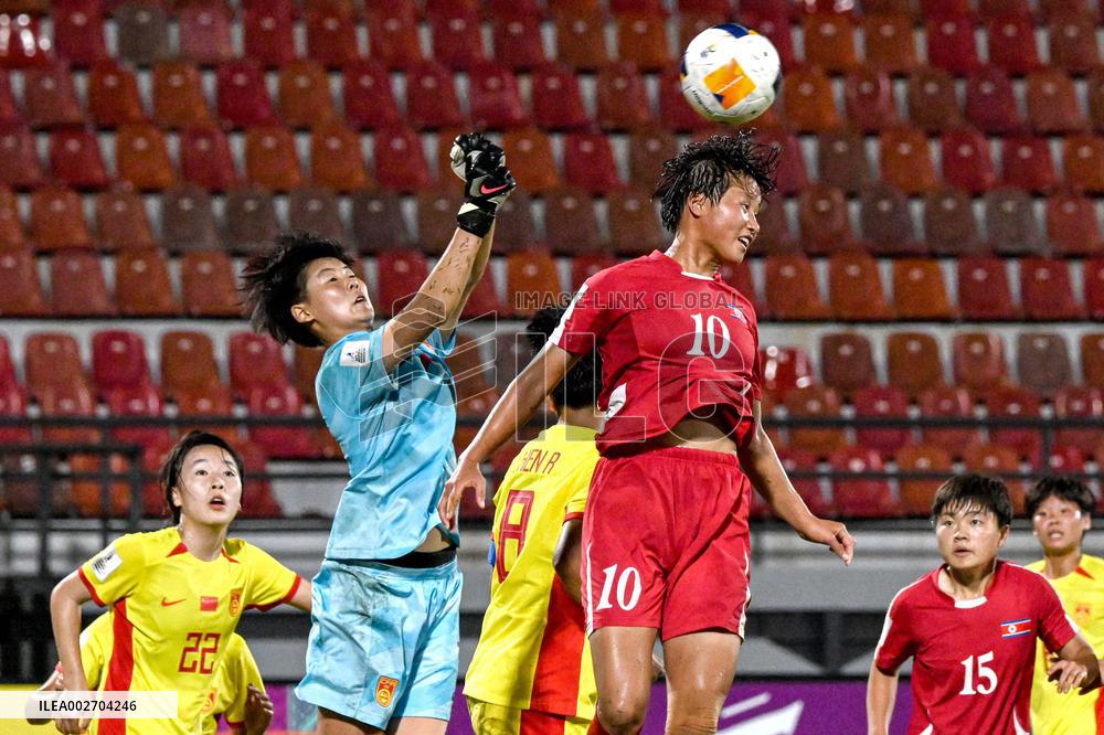 (SP)INDONESIA-BALI-AFC U17 WOMEN'S ASIAN CUP-SEMIFINAL-DPRK VS CHN
