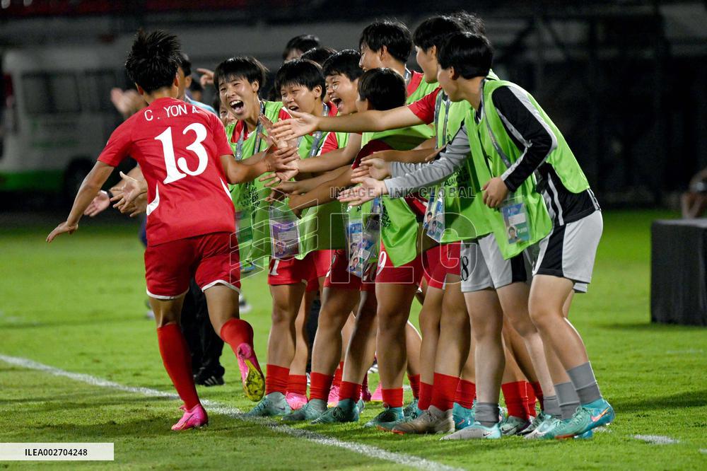 (SP)INDONESIA-BALI-AFC U17 WOMEN'S ASIAN CUP-SEMIFINAL-DPRK VS CHN
